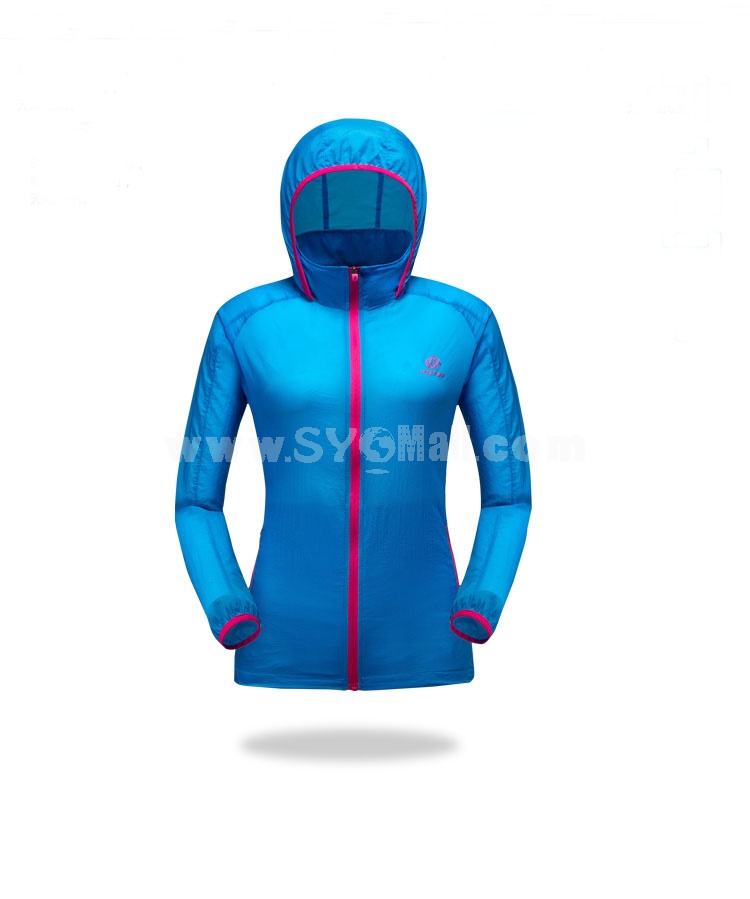 Women Waterproof Breathable Bicycle Coat Light Sun Protection Clothing Quick-Dry Clothes JL4002