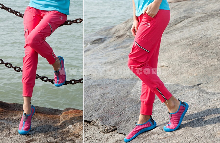 Women High Elasticity Waterproof Climbing Trousers Climbing Pants PS4012
