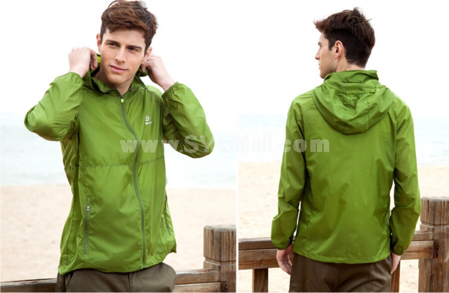 Men Waterproof Breathable Bicycle Coat Light Sun Protection Clothing Quick-Dry Clothes 4033
