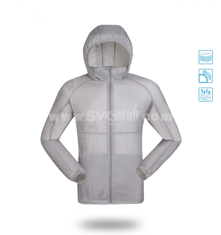 Men Waterproof Breathable Bicycle Coat Light Sun Protection Clothing Quick-Dry Clothes 4033
