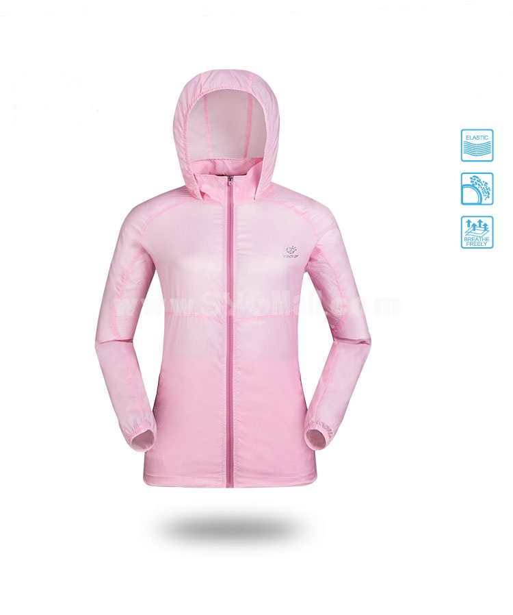 Women Waterproof Breathable Bicycle Coat Light Sun Protection Clothing Quick-Dry Clothes 4034
