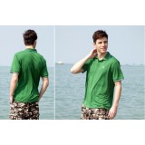Wholesale - Men Waterproof Breathable Light Quick-Dry Short Sleeve Polo Shirt 4013