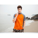 Wholesale - Men Breathable Light Quick-Dry Short Sleeve Shirt 3057