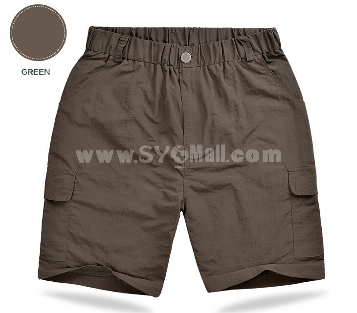 Men Casual Outdoor Shorts Summer Quick-dry Fifth Pants Sport Pants 3055
