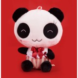 wholesale - Cute Gentleman Panda Plush Toy with Red Tuxedo 31cm/12.2"