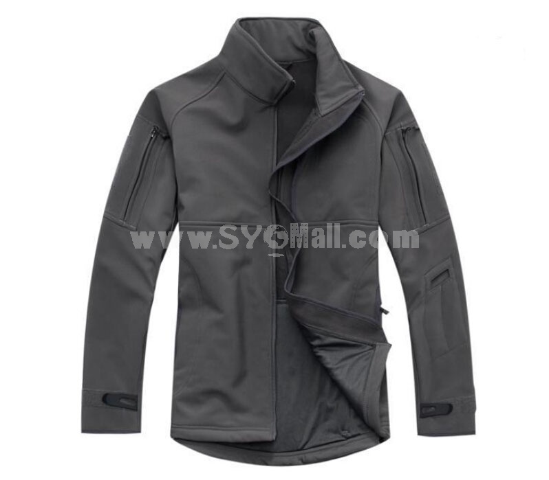 Men TAD Waterproof Windproof Soft Shell Sharkskin Leather Mauntaineering Jackt Outdoor Clothing