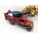 Wholesale - Handmade Wooden Home Decoration Truck Vintage Car Wine Holder Car Model