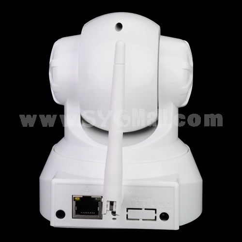 10 LED Wireless Night Vision WIFI Pan/Tilt IP Camera - White
