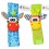 Sozzy Wrist Rattle Baby Cloth Watch Baby Toys 1 Pair/lot