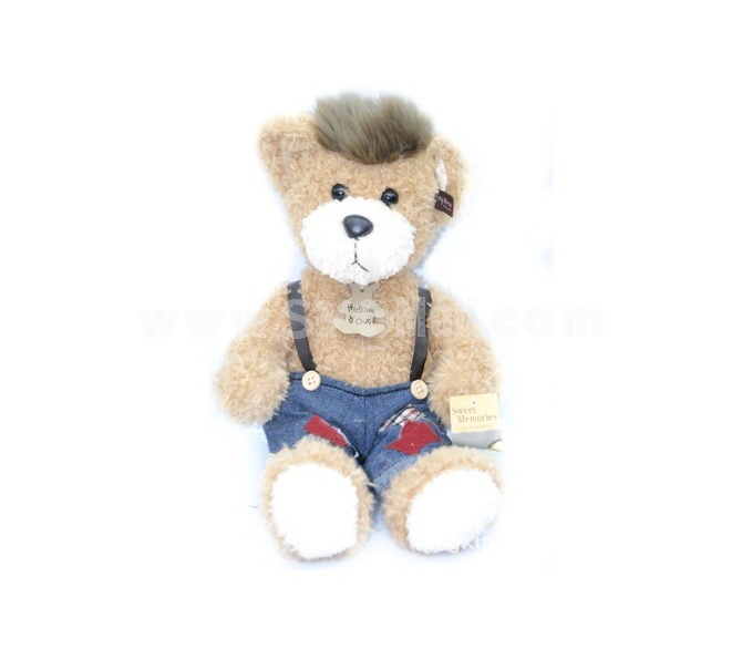 Cute Bear with Suspender Trousers 40cm/15.7inch
