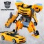 4th Generation Super Change Robert Optimus Bumblebee Figure Toy 29cm/11.4inch