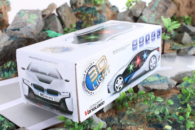 Electronic BMW Model Car with 3D Light and Sound Effect 818