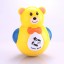 Electronic Music Tumbler Animal Pattern Baby Toy -- Yellow Bear