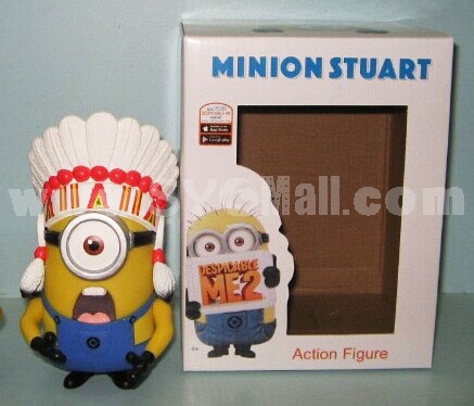Despicable Me The Indian Mininons Figure Toys 15cm/5.9inch