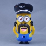 Wholesale - Despicable Me The Mininons with Black Mustache Figure Toys 15cm/5.9inch