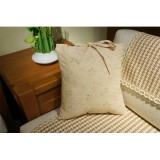 Wholesale - Home/Car Decoration Linen Pillow Cushion Inner Included -- Flora Bowknot