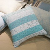 Wholesale - Modern Decoration Square Pillow Cover Pillow Sham -- Blue % White Floral