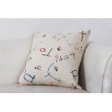 Wholesale - Home/Car Decoration Pillow Cushion Inner Included -- Scrawling Letters