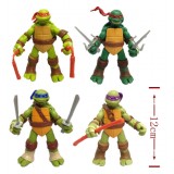 Wholesale - Teenage Mutant Ninja Turtles Figure Toys Action Figures 4pcs/Lot 12cm/4.7inch