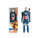 Wholesale - Marvel Blue Iron Man Figure Toy Action Figure 29cm/11.4inch