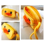 wholesale - Yellow Duck B.DUCK Plush Handbag / Cosmetic Bag