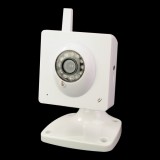 Wholesale - IP 810W Wireless/ Wired Camera with WIFI/H.264/CMOS Sensor/12 IR LED for Night vision-White