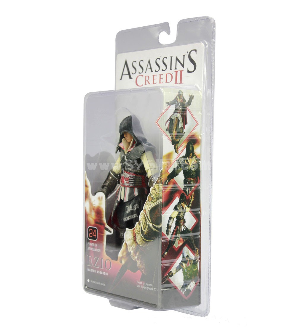 Assassin's Creed Ezio Figure Toy Action Figure Black 20cm/7.9inch