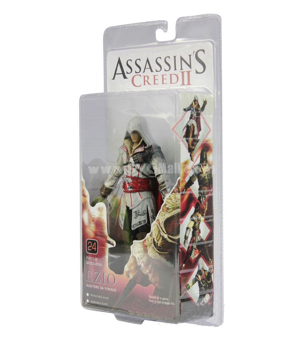 Assassin's Creed Ezio Figure Toy Action Figure White 20cm/7.9inch