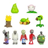 wholesale - 10 X Plants vs Zombies Roles PVC Toys Final Battle Edition Minifigures 2-3inch