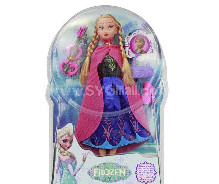Frozen Princess Anna Figure Toy Figure Doll Action Figure 28cm/11.0inch