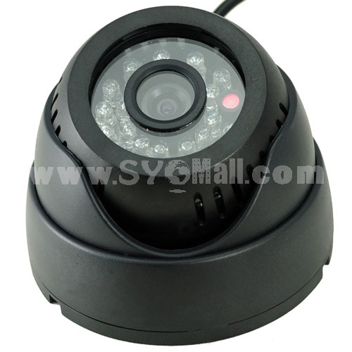 0.3 Mega Pixels 3.6mm Camera Lens TV-Out Night Vision Function Motion Detection Digital Video Recorder CCTV Camera