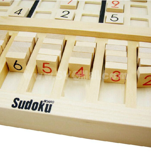 Sudoku Style Box Table Game Children Educational Toy