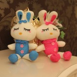 Wholesale - Poldka Love Rabbit Plush Toy Stuffed Animal 18cm/7"