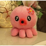 Wholesale - Cute Flower Octopus Plush Toy Stuffed Animal 18cm/7"