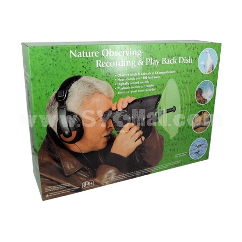 Nature Observing Listening Recording Electronic Device
