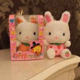 Wholesale - Cute Fruit Rabbit 12s Recording Doll Plush Toy 18cm/7"