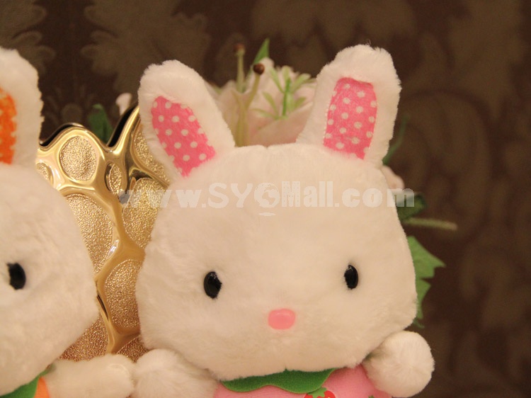 Cute Fruit Rabbit 12s Recording Doll Plush Toy 18cm/7"