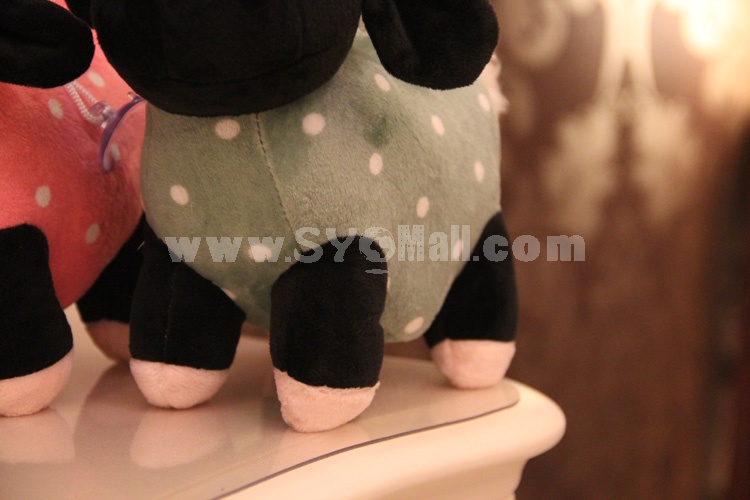 Cute Poldka Black Sheep Plush Toy 18cm/7"