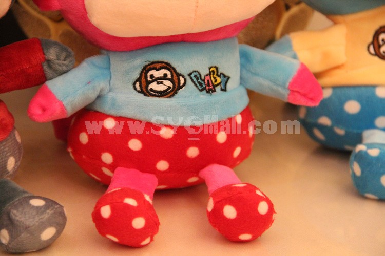 Cute Pouting Monkey Plush Toy 18cm/7"