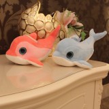 Wholesale - Cute Little Dolphin Plush Toy 18cm/7" 2pcs/Set