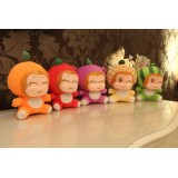 Wholesale - Smiling Fruit Monkey Plush Toy 16cm/6.3"