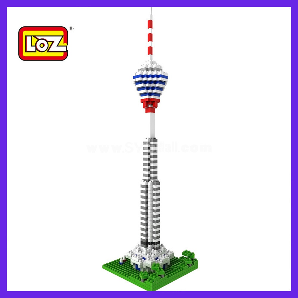 LOZ DIY Diamond Blocks Figure Toy 93868 Kuala Lumpur Tower