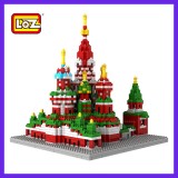 LOZ DIY Diamond Mini Blocks Figure Toy 9375 Vasile Assumption Cathedral
