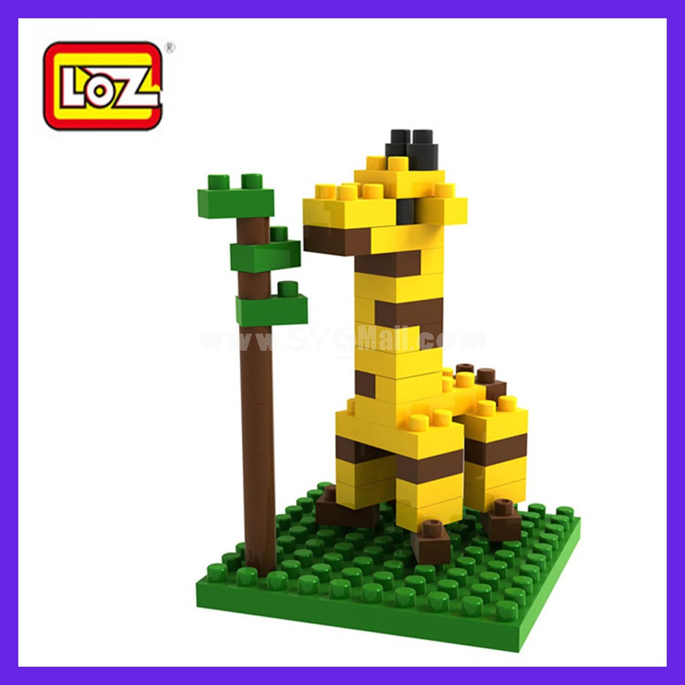 LOZ DIY Diamond Blocks Figure Toy 9279 Giraffe