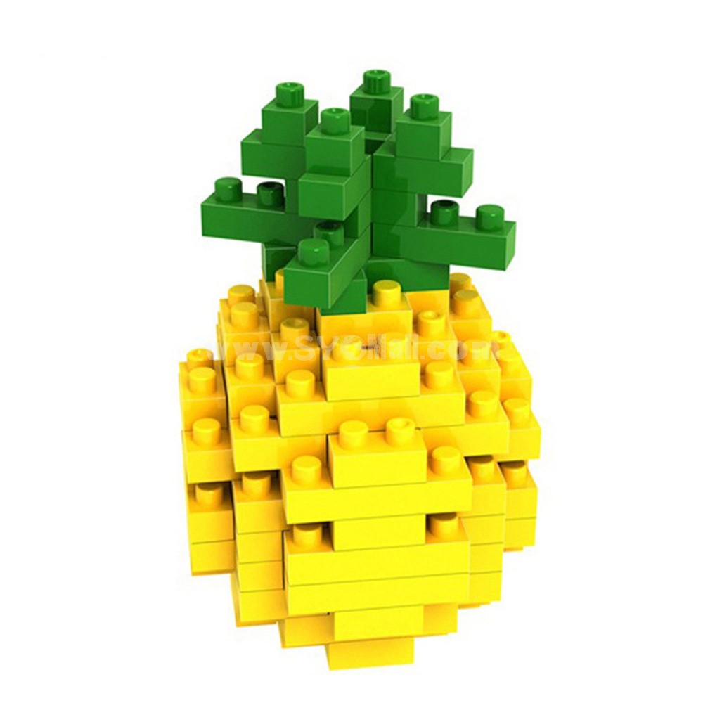 LOZ DIY Diamond Blocks Figure Toy 9287 Pineapple
