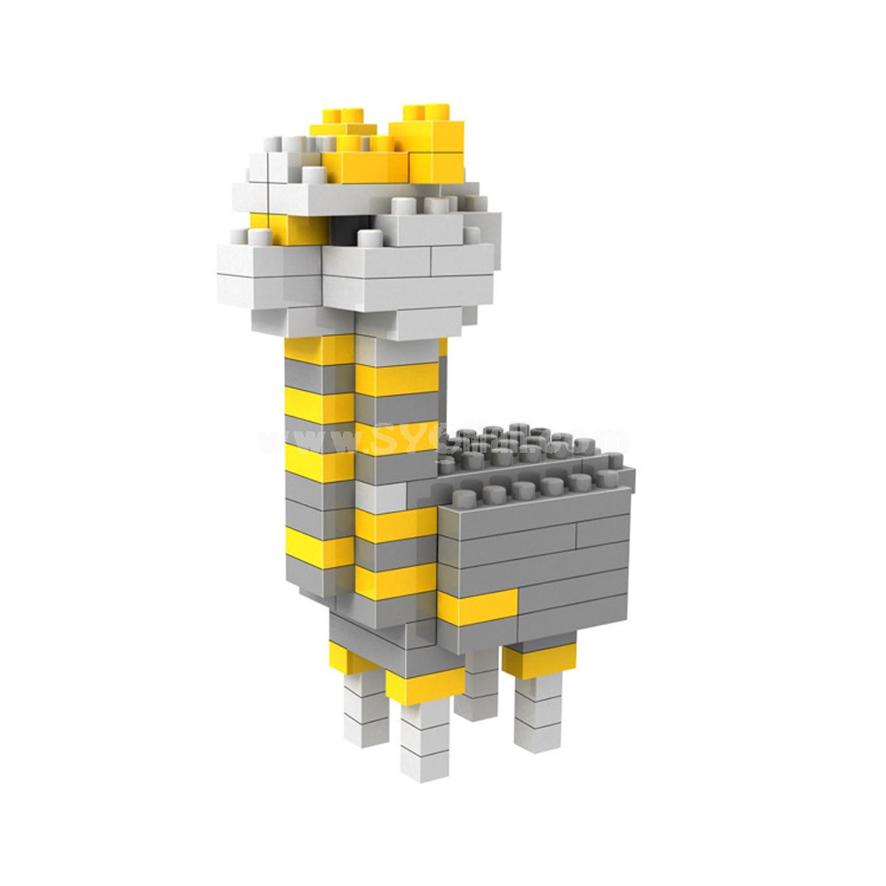 LOZ DIY Diamond Blocks Figure Toy 9304 Alpaca
