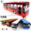 Wholesale - Classic Pull Back Metal Model Bus 24*8.5*6cm/9.6*3.35*2.36inch