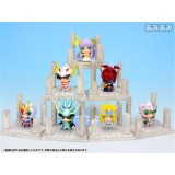 Wholesale - Anime Saint Seiya Egg Box Q Version Gold Zodiac Action Figures Toys 7Pcs Set Q235