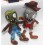 Wholesale - Plants vs Zombies 2 Series Plush Toy 2pcs Set - Pirate 30cm/12inch and Cowboy Zombie 30cm/12inch