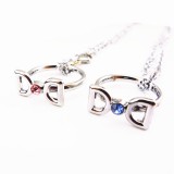 Wholesale - Jewelry Lovers Neckla Created Infinity Chain Pendant My Love From the Star Couple Necklace 2Pcs Set XL083